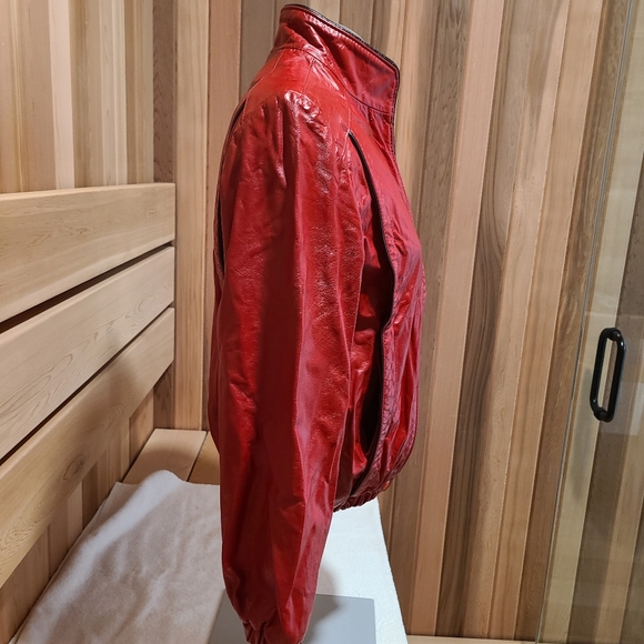 Cosa Nova leather suede Jacket/Sz 10 - Picture 4 of 10